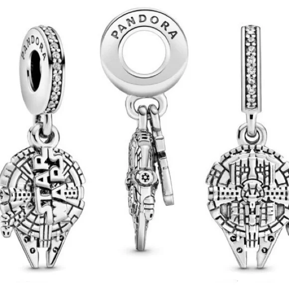 Star Wars millennium falcon Pandora charm - Picture 3 of 3